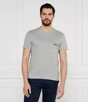 Футболки Custom slim fit Polo Ralph Lauren, серый