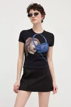 Футболки Diesel, черный