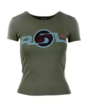 Футболки Diesel, зеленый