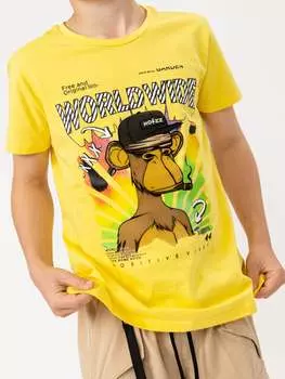 Футболки для мальчиков Noizz, желтый