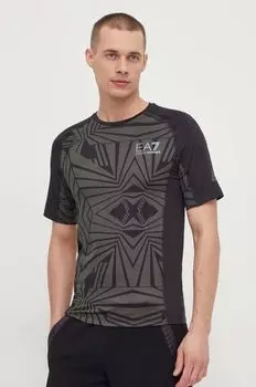 Футболки EA7 Emporio Armani, черный