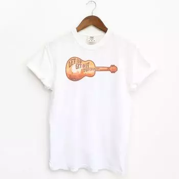 Футболки Get Up Get Out Get Country, окрашенные в одежду Simply Sage Market