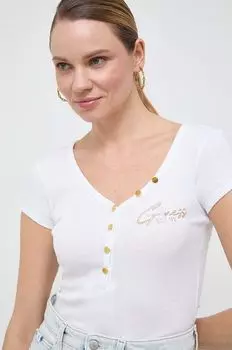 Футболки Guess, белый