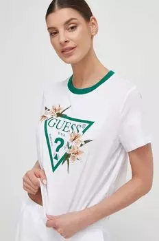 Футболки Guess, белый