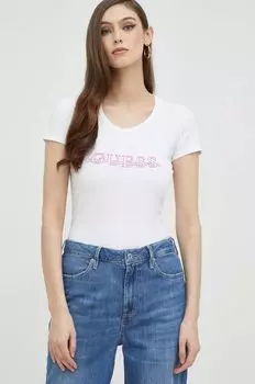 Футболки Guess, белый