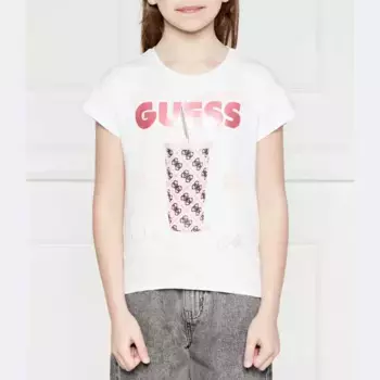 Футболки Guess, белый