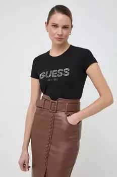 Футболки Guess, черный