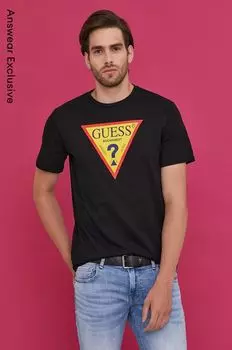 Футболки Guess, черный