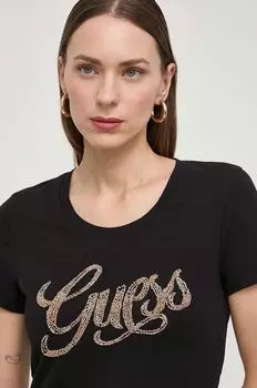 Футболки Guess, черный