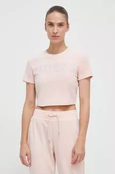 Футболки Guess, розовый