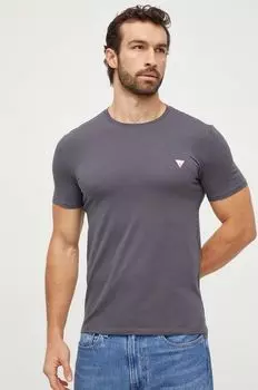 Футболки Guess, серый