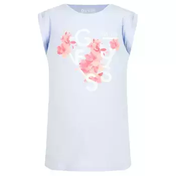 Футболки Guess, синий