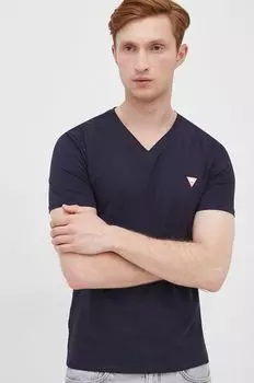 Футболки Guess, темно-синий
