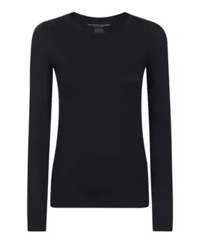 Футболки и поло из смеси вискозы и эластана. Majestic Filatures, синий