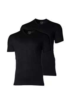 Футболки из американского хлопка домашнего производства, 2 шт Ceceba, черный