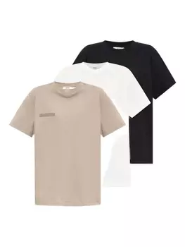 Футболки из органического хлопка (упаковка из трех штук) Pangaia, мультиколор