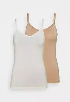 Футболки LASCANA, молочный