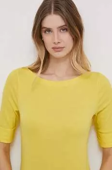 Футболки Lauren Ralph Lauren, желтый