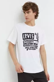 Футболки Levi's, белый