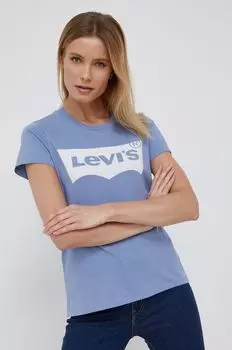 Футболки Levi's, фиолетовый
