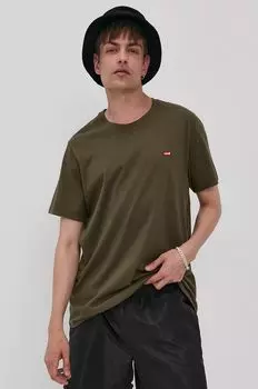 Футболки Levi's, зеленый