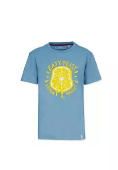 Футболки Лимонные Band of Rascals, цвет Aegean-blue