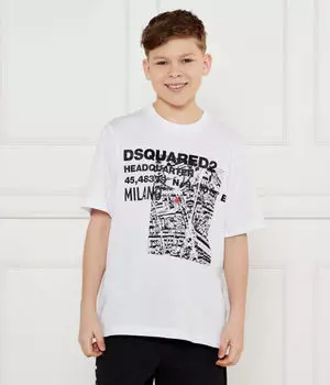 Футболки Loose fit Dsquared2, белый