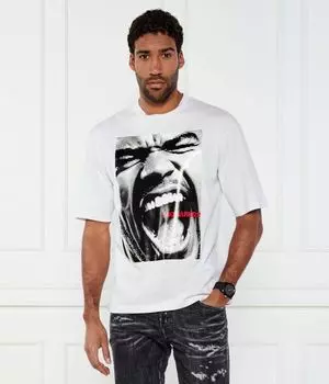 Футболки Loose fit Dsquared2, белый