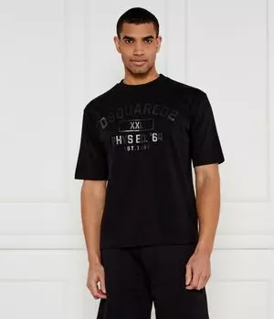Футболки Loose fit Dsquared2, черный