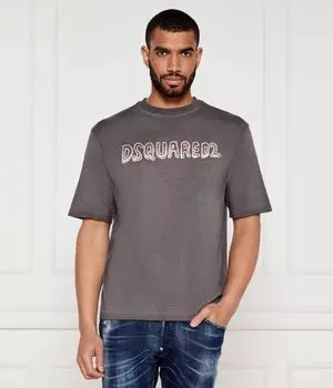 Футболки Loose fit Dsquared2, серый