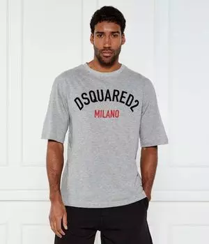 Футболки Loose fit Dsquared2, серый