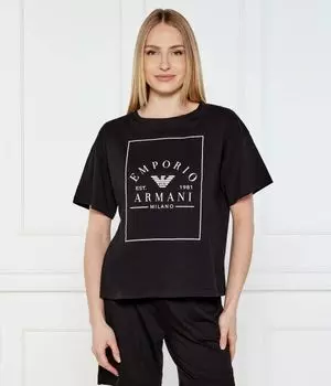 Футболки Loose fit Emporio Armani, черный