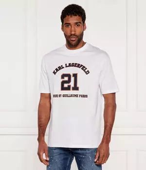 Футболки Loose fit Karl Lagerfeld, белый