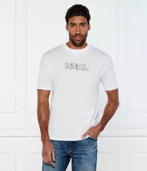 Футболки Loose fit Karl Lagerfeld, белый