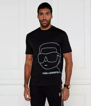 Футболки Loose fit Karl Lagerfeld, черный