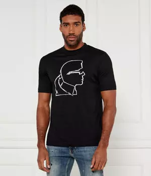 Футболки Loose fit Karl Lagerfeld, черный