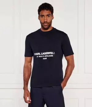Футболки Loose fit Karl Lagerfeld, синий
