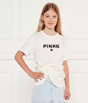 Футболки Loose fit Pinko Up, экрю