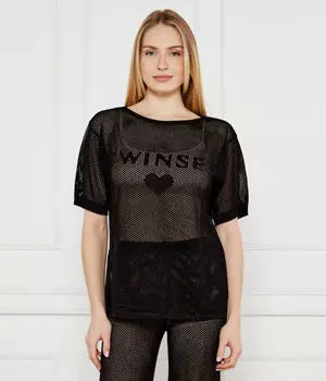 Футболки Loose fit Twin-Set Underwear & Beachwear, черный