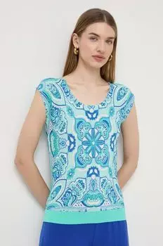 Футболки Luisa Spagnoli, зеленый