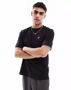 Футболки Lyle & Scott Ss, свободная футболка в цвете z865, насыщенный черный
