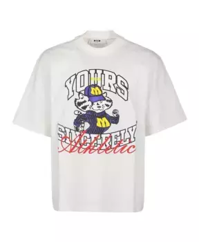 Футболки Msgm, белый