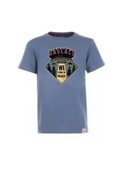 Футболки «Мы пришли с миром» Band of Rascals, цвет Dove Blue