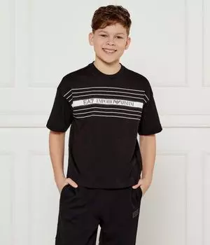 Футболки Oversize fit Ea7, черный