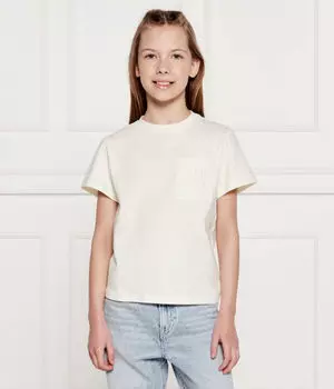 Футболки Oversize fit Pinko Up, экрю