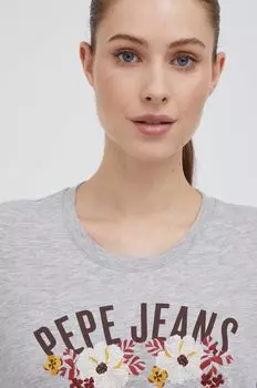 Футболки Pepe Jeans, серый