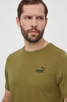 Футболки Puma, зеленый