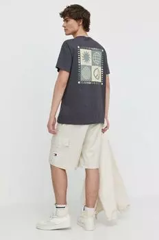 Футболки Quiksilver, серый