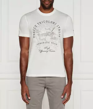 Футболки Regular fit Aeronautica Militare, белый
