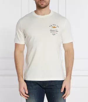 Футболки Regular fit Aeronautica Militare, белый